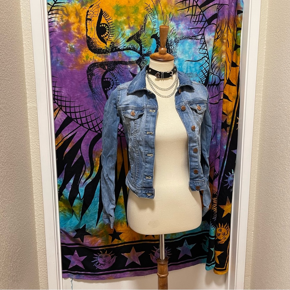 🌈 Lovely denim casual jacket - Picture 3 of 11